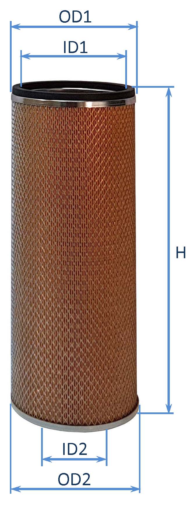 فیلتر هوای كماتسوW90-هپكو530