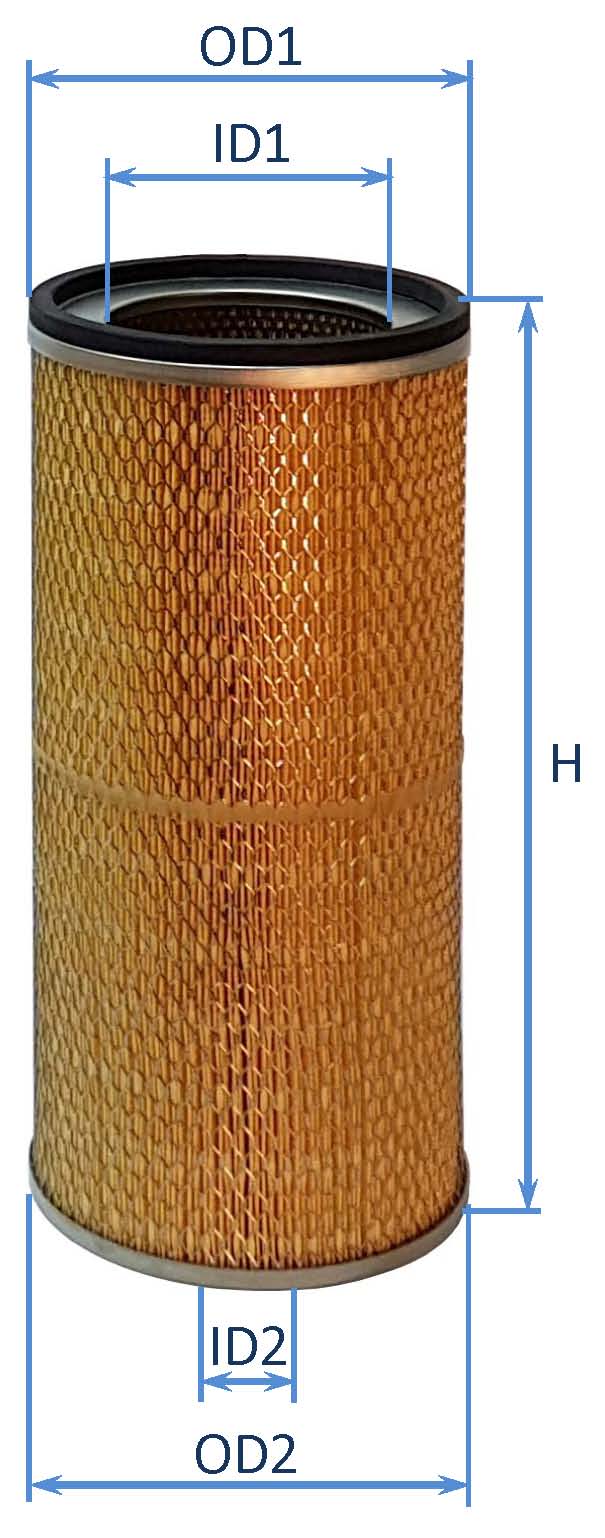 فیلتر هوای بيل مكانيكي ليبهر912- غلطک هپکو مدلهایHCP 100C و HC 300C