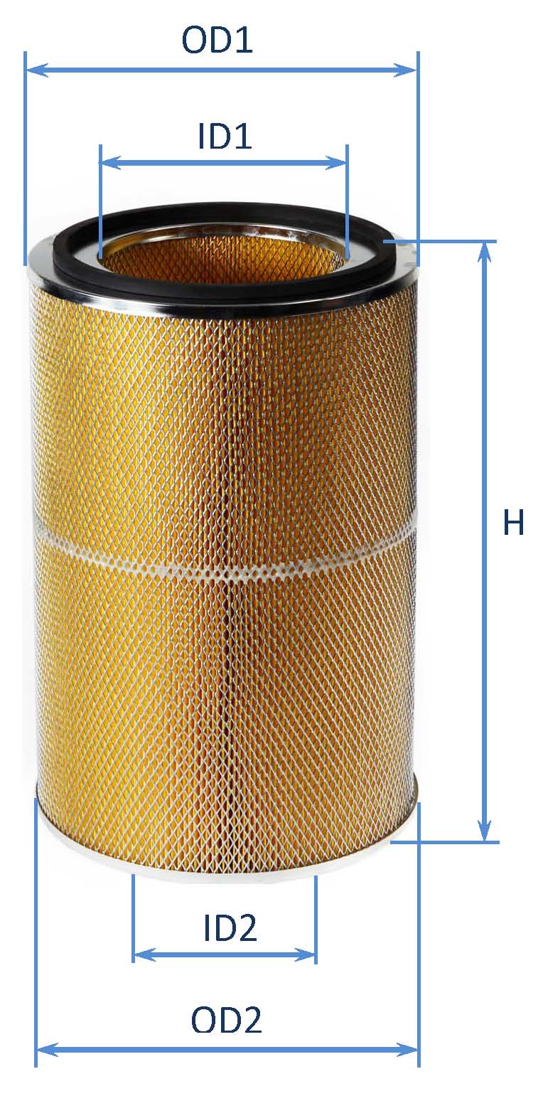 فیلتر هوای ايكاروس دوكابين-ولوو4500و 4600 وL120- كاميون اسكانيا111